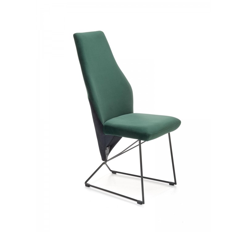 K485 chair dark green DIOMMI V-PL-K/485-KR-C.ZIELONY