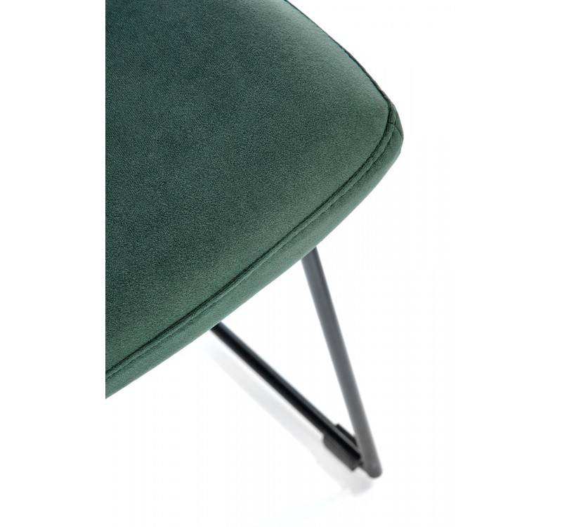 K485 chair dark green DIOMMI V-PL-K/485-KR-C.ZIELONY