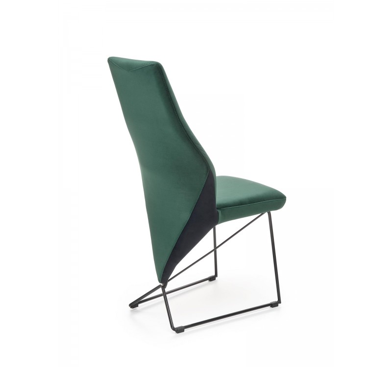 K485 chair dark green DIOMMI V-PL-K/485-KR-C.ZIELONY