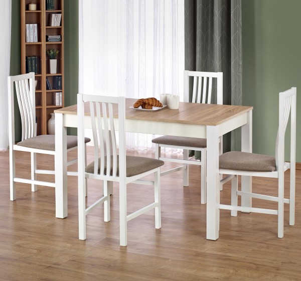 KSAWERY table color: sonoma oak / white DIOMMI V-PL-KSAWERY-ST-SONOMA/BIAŁY