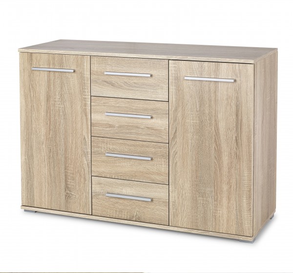 LIMA KM-4 chest, color: sonoma oak DIOMMI V-PL-LIMA-KM4-SONOMA