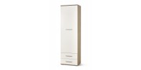 LIMA REG1, color: sonoma oak / white DIOMMI V-PL-LIMA-REG1-BIAŁY/SONOMA
