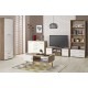 LIMA REG1, color: sonoma oak / white DIOMMI V-PL-LIMA-REG1-BIAŁY/SONOMA