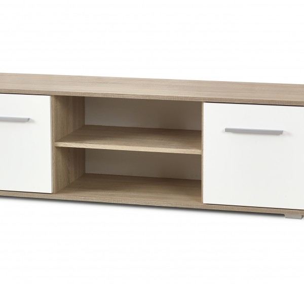 LIMA RTV1, color: sonoma oak / white DIOMMI V-PL-LIMA-RTV1-BIAŁY/SONOMA