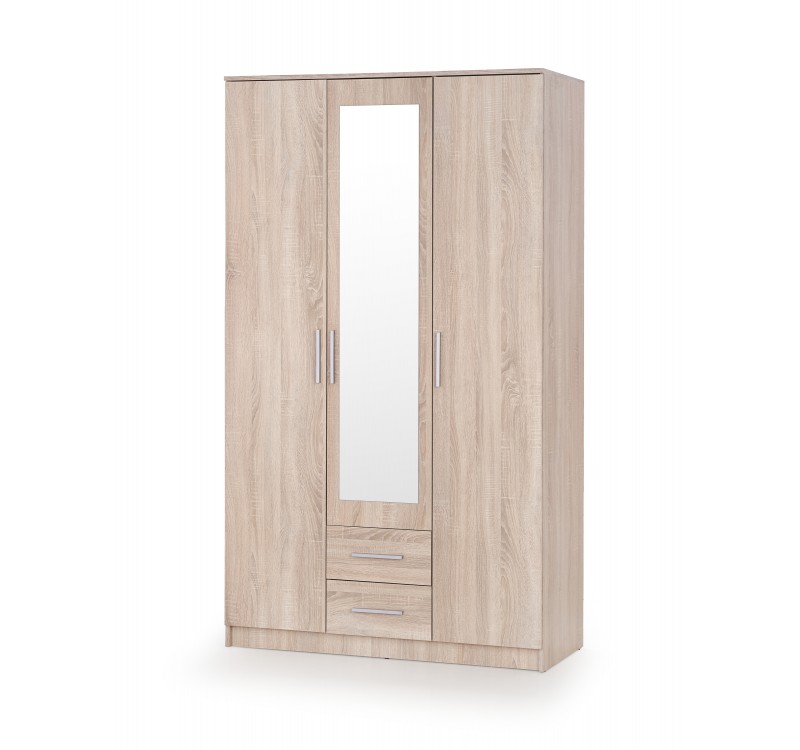 LIMA S-3, color: sonoma oak / mirror DIOMMI V-PL-LIMA-S3-SONOMA/LUSTRO