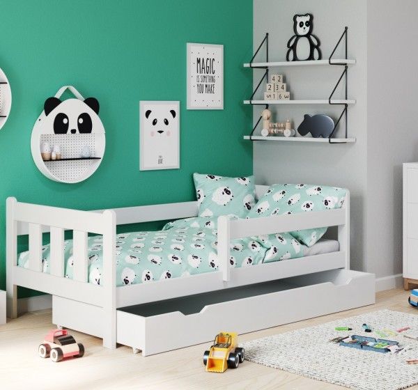 MARINELLA white bed DIOMMI V-PL-MARINELLA-BIAŁY