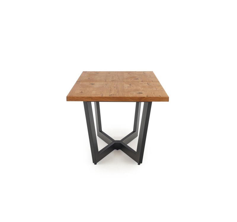 MASSIVE extension table, color: light oak / black DIOMMI V-PL-MASSIVE-ST