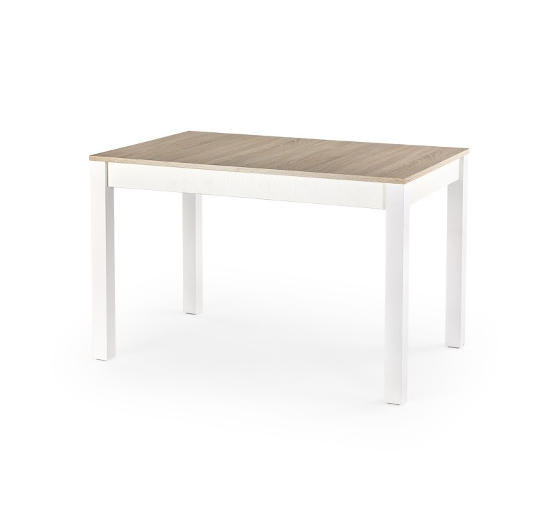 MAURYCY table color: sonoma oak / white DIOMMI V-PL-MAURYCY-ST-SONOMA/BIAŁY