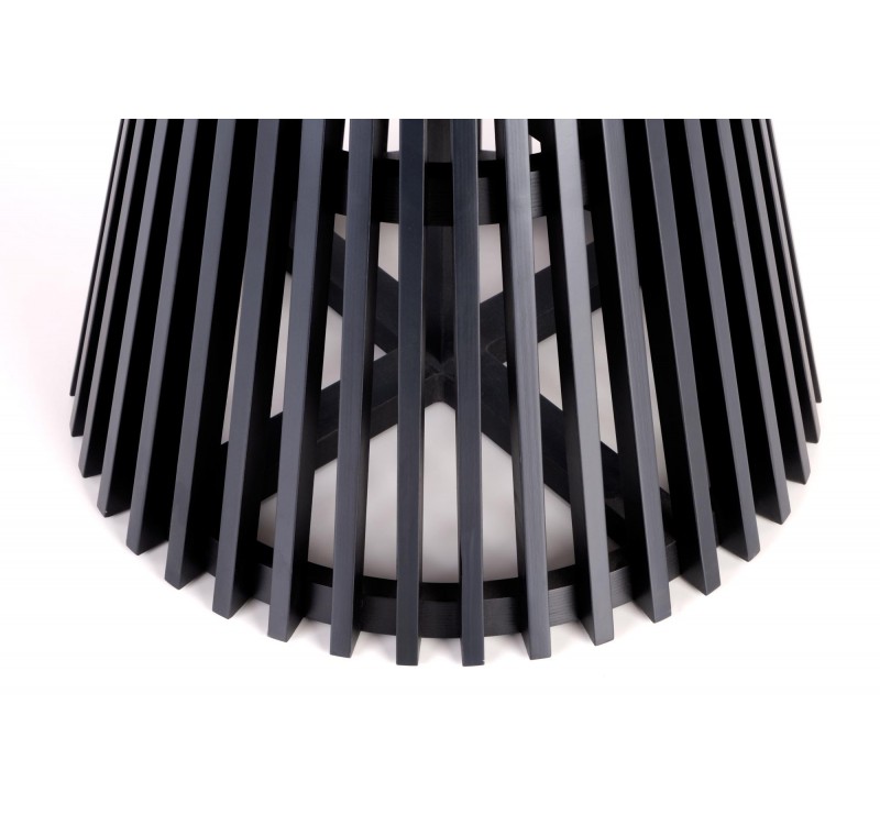 MIYAKI table natural oak, leg black DIOMMI V-PL-MIYAKI-ST