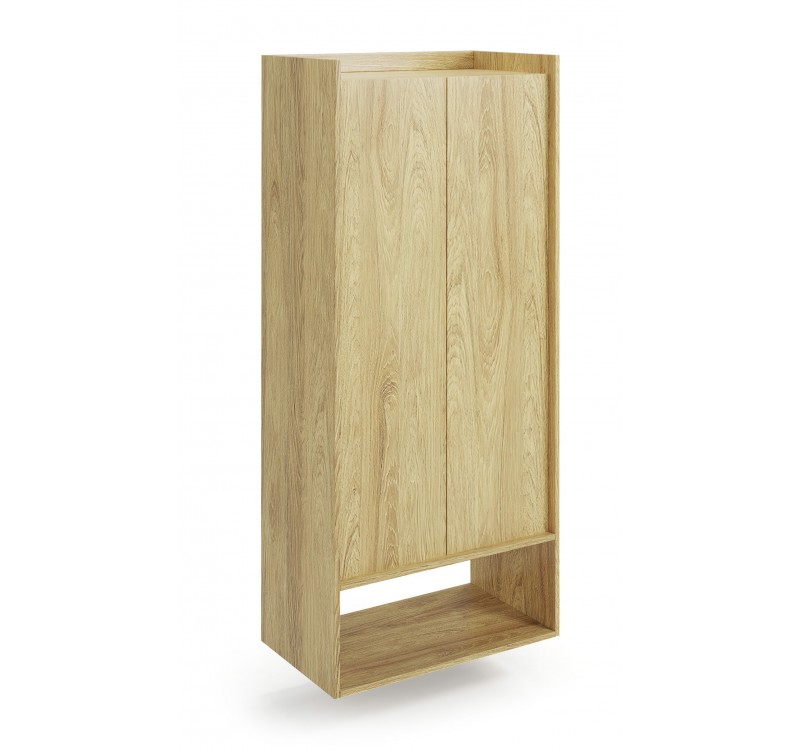 MOBIUS regal 2D color: hikora oak DIOMMI V-PL-MOBIUS-REGAŁ_2D-HIKORA