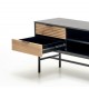 MURANO RTV-1 TV-stand, color: artisan oak/black DIOMMI V-PL-MURANO-RTV-1