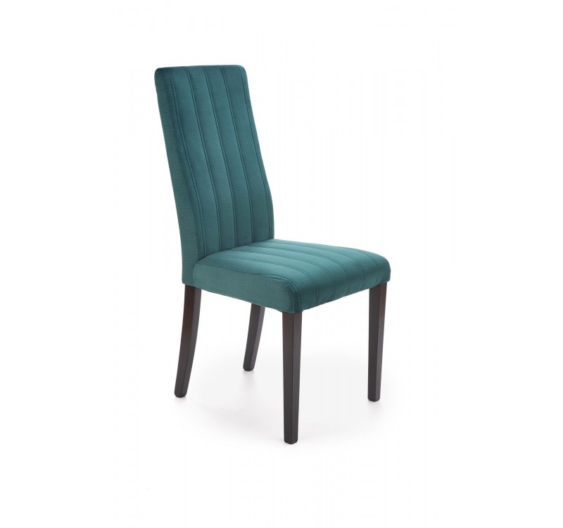 DIEGO 2 chair, color: quilted velvet Stripes - MONOLITH 37 DIOMMI V-PL-N-DIEGO_2-CZARNY-MONOLITH37