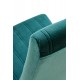 DIEGO 2 chair, color: quilted velvet Stripes - MONOLITH 37 DIOMMI V-PL-N-DIEGO_2-CZARNY-MONOLITH37