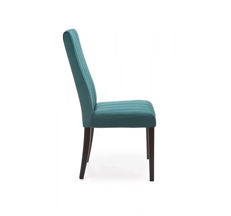 DIEGO 2 chair, color: quilted velvet Stripes - MONOLITH 37 DIOMMI V-PL-N-DIEGO_2-CZARNY-MONOLITH37