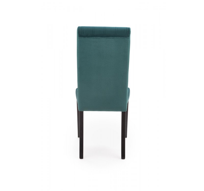 DIEGO 2 chair, color: quilted velvet Stripes - MONOLITH 37 DIOMMI V-PL-N-DIEGO_2-CZARNY-MONOLITH37