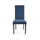 DIEGO 2 chair, color: quilted velvet Stripes - MONOLITH 77 DIOMMI V-PL-N-DIEGO_2-CZARNY-MONOLITH77