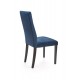 DIEGO 2 chair, color: quilted velvet Stripes - MONOLITH 77 DIOMMI V-PL-N-DIEGO_2-CZARNY-MONOLITH77