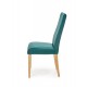 DIEGO 3 chair, color: quilted velvet Stripes - MONOLITH 37 DIOMMI V-PL-N-DIEGO_3-D.MIODOWY-MONOLITH37