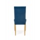 DIEGO 3 chair, color: quilted velvet Stripes - MONOLITH 77 DIOMMI V-PL-N-DIEGO_3-D.MIODOWY-MONOLITH77