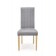 DIEGO 3 chair, color: quilted velvet Stripes - MONOLITH 85 DIOMMI V-PL-N-DIEGO_3-D.MIODOWY-MONOLITH85