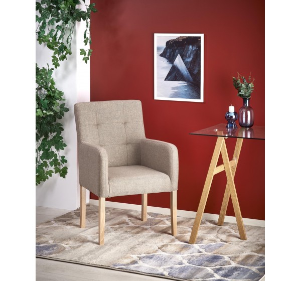 FILO chair color: honey oak / Inari 23 DIOMMI V-PL-N-FILO-D.MIODOWY-INARI23