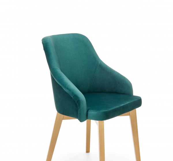 TOLEDO 2 chair, color: honey oak / MONOLITH 37 DIOMMI V-PL-N-TOLEDO_2-D.MIODOWY-MONOLITH37