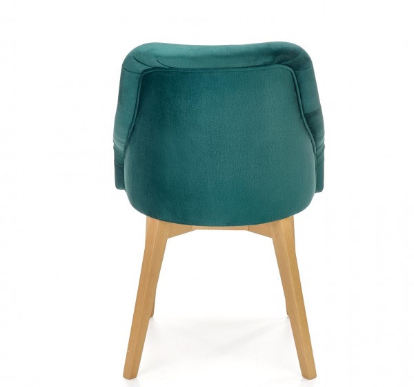 TOLEDO 2 chair, color: honey oak / MONOLITH 37 DIOMMI V-PL-N-TOLEDO_2-D.MIODOWY-MONOLITH37