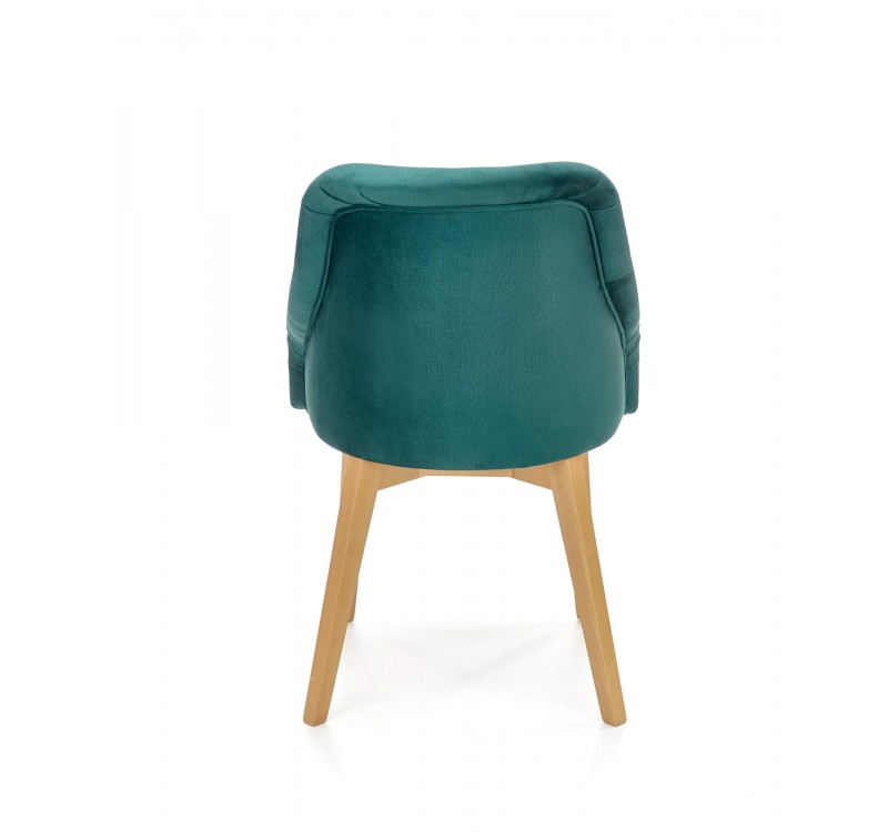 TOLEDO 2 chair, color: honey oak / MONOLITH 37 DIOMMI V-PL-N-TOLEDO_2-D.MIODOWY-MONOLITH37