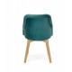 TOLEDO 2 chair, color: honey oak / MONOLITH 37 DIOMMI V-PL-N-TOLEDO_2-D.MIODOWY-MONOLITH37