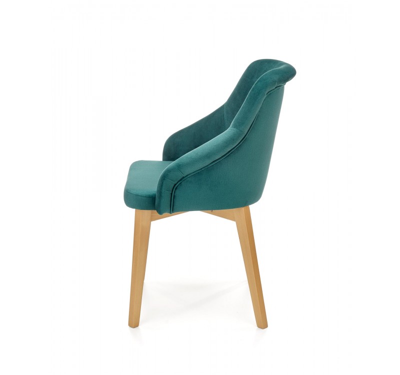 TOLEDO 2 chair, color: honey oak / MONOLITH 37 DIOMMI V-PL-N-TOLEDO_2-D.MIODOWY-MONOLITH37