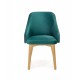 TOLEDO 2 chair, color: honey oak / MONOLITH 37 DIOMMI V-PL-N-TOLEDO_2-D.MIODOWY-MONOLITH37