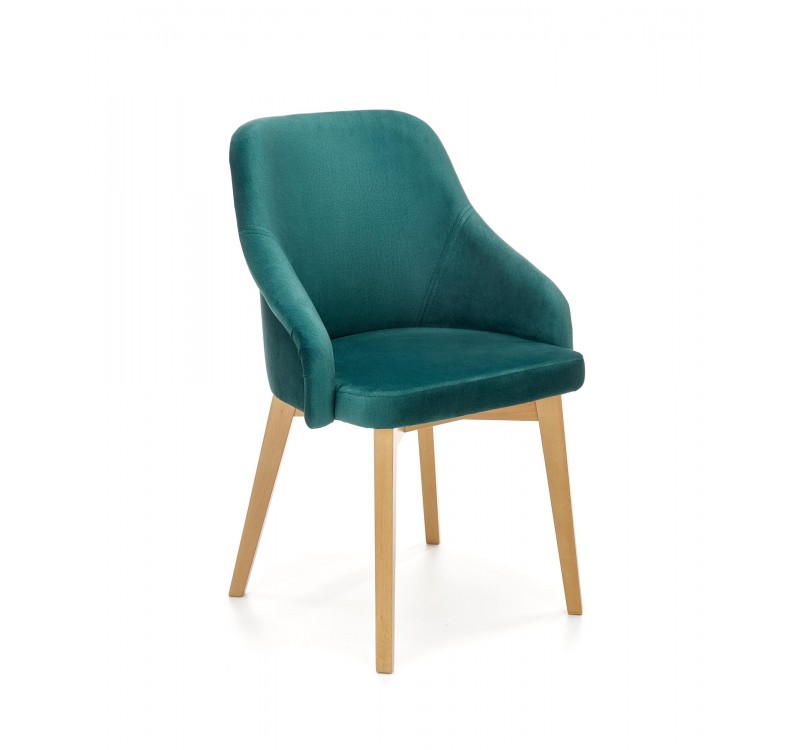 TOLEDO 2 chair, color: honey oak / MONOLITH 37 DIOMMI V-PL-N-TOLEDO_2-D.MIODOWY-MONOLITH37