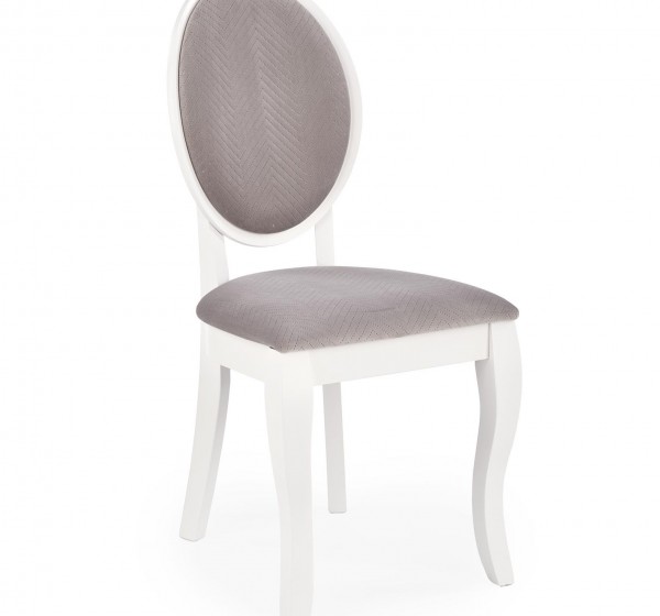 VELO chair, color: white/grey DIOMMI V-PL-N-VELO-BIAŁY/POPIEL