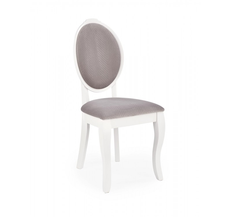 VELO chair, color: white/grey DIOMMI V-PL-N-VELO-BIAŁY/POPIEL