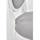 VELO chair, color: white/grey DIOMMI V-PL-N-VELO-BIAŁY/POPIEL