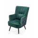 PAGONI chair color: dark green / black DIOMMI V-PL-PAGONI-FOT-C.ZIELONY