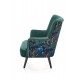 PAGONI chair color: dark green / black DIOMMI V-PL-PAGONI-FOT-C.ZIELONY
