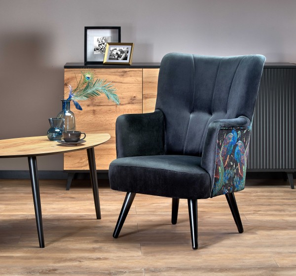 PAGONI chair color: black DIOMMI V-PL-PAGONI-FOT-CZARNY