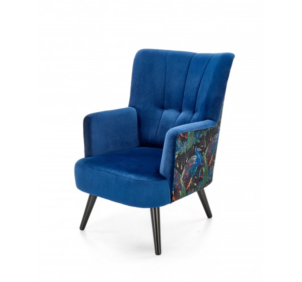PAGONI chair color: dark blue / black DIOMMI V-PL-PAGONI-FOT-GRANATOWY