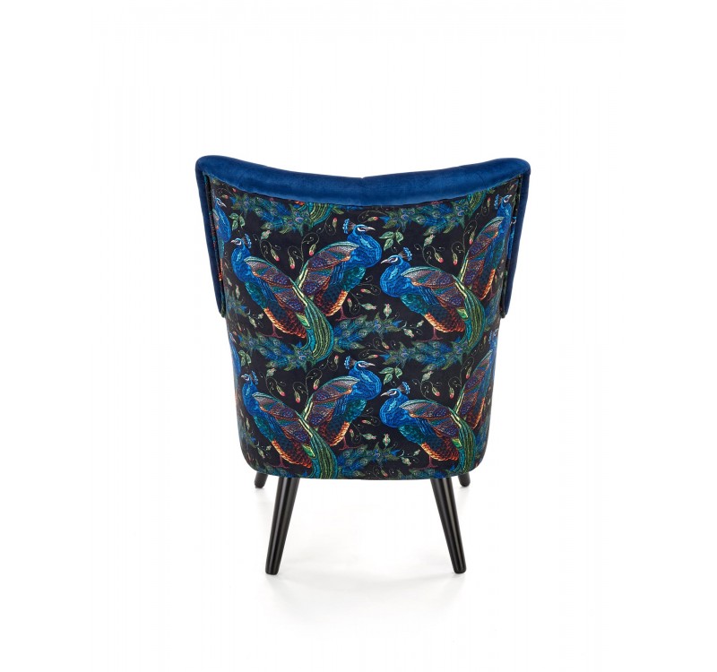PAGONI chair color: dark blue / black DIOMMI V-PL-PAGONI-FOT-GRANATOWY