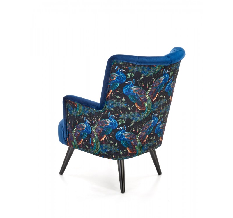 PAGONI chair color: dark blue / black DIOMMI V-PL-PAGONI-FOT-GRANATOWY