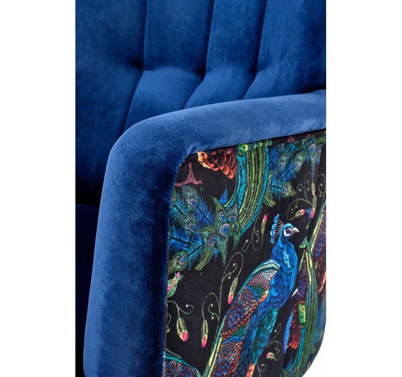 PAGONI chair color: dark blue / black DIOMMI V-PL-PAGONI-FOT-GRANATOWY