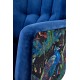 PAGONI chair color: dark blue / black DIOMMI V-PL-PAGONI-FOT-GRANATOWY