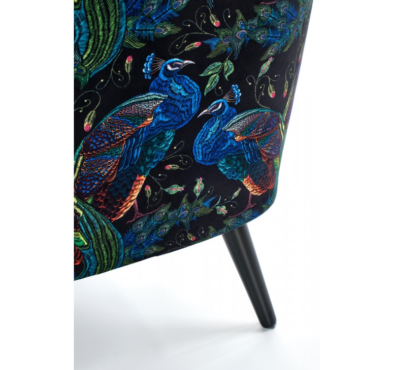 PAGONI chair color: dark blue / black DIOMMI V-PL-PAGONI-FOT-GRANATOWY