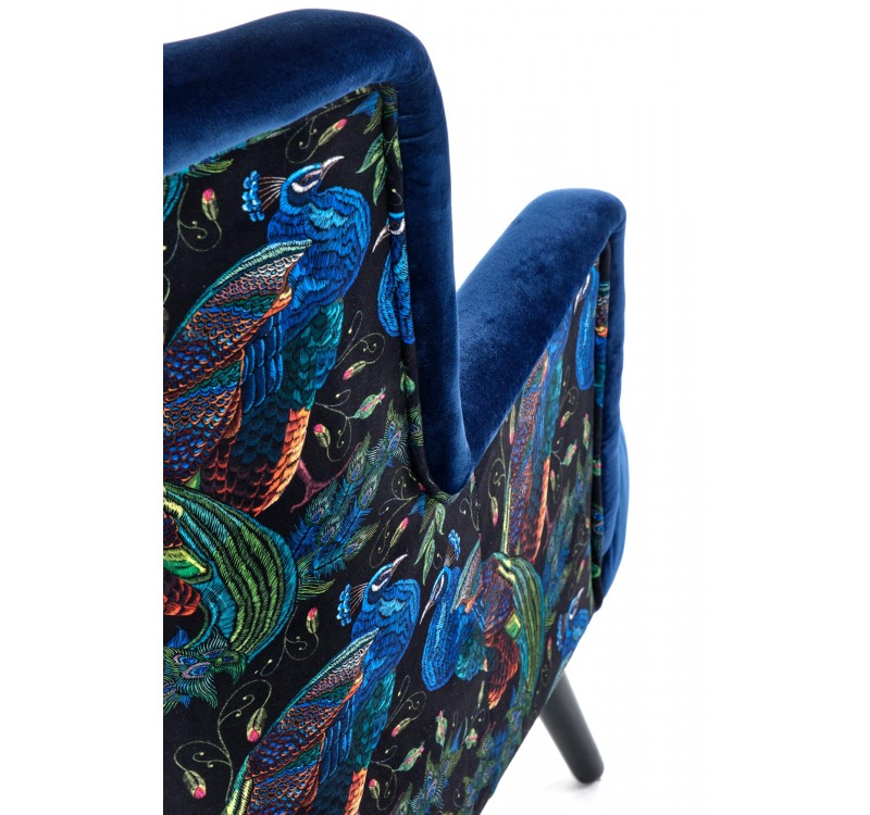 PAGONI chair color: dark blue / black DIOMMI V-PL-PAGONI-FOT-GRANATOWY