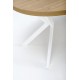 PERONI table golden oak/white DIOMMI V-PL-PERONI-ST-D.ZŁOTY/BIAŁY
