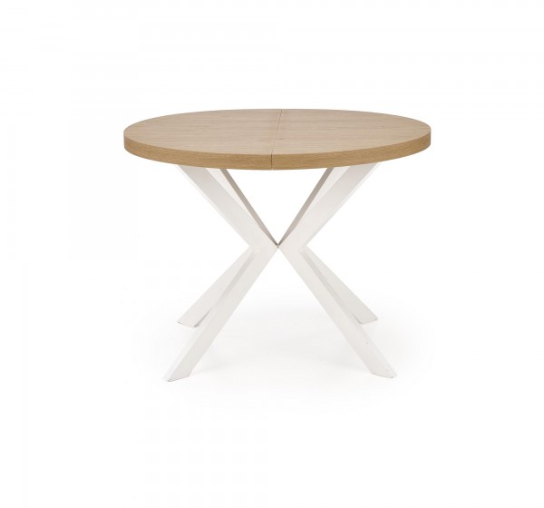 PERONI table golden oak/white DIOMMI V-PL-PERONI-ST-D.ZŁOTY/BIAŁY