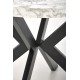 PERONI table white marble DIOMMI V-PL-PERONI-ST-MARMUR/CZARNY