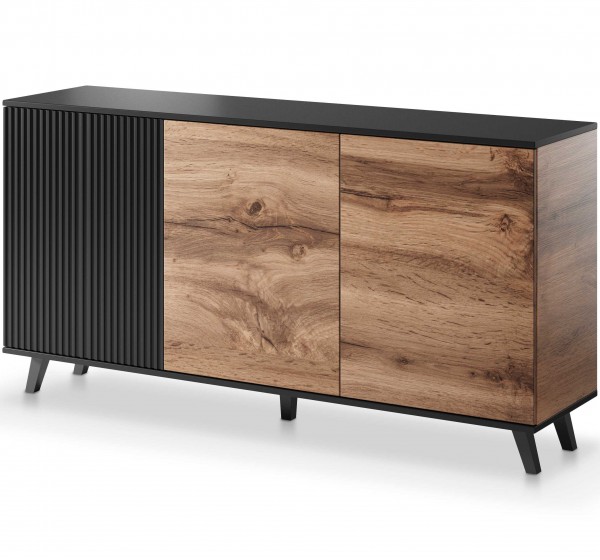 RANDOM KM-1 chest, color: wotan oak/black DIOMMI V-PL-RANDOM-KM-1