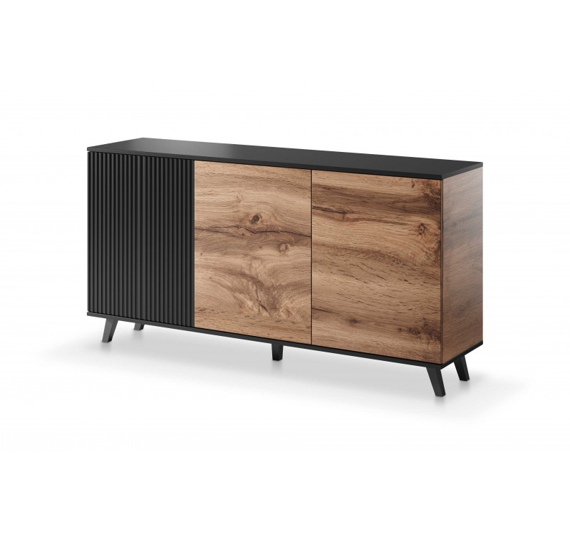 RANDOM KM-1 chest, color: wotan oak/black DIOMMI V-PL-RANDOM-KM-1